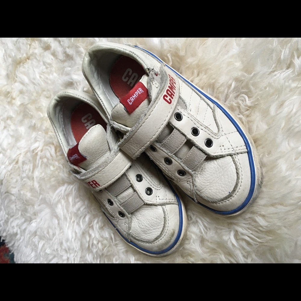 Camper velcro sneaker shoe